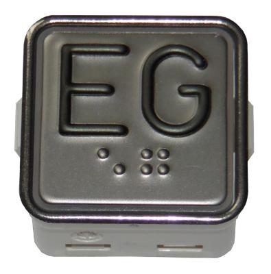 MT42 IX, geprägt "EG" Brailleschrift